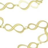 pulseira infinito em ouro 18k